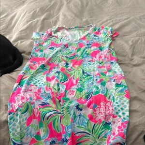 Lilly Pulitzer Vibrant Floral Dress
